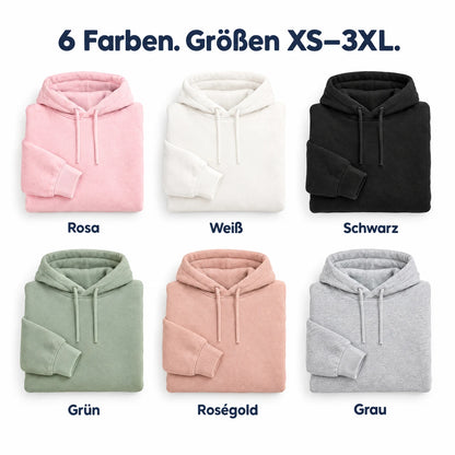 6 Farben, Größen XS–3XL