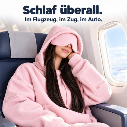 Schlaf überall – im Flugzeug, im Zug, im Auto